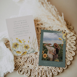 Invitación a la boda de otoño, invitación a la bod