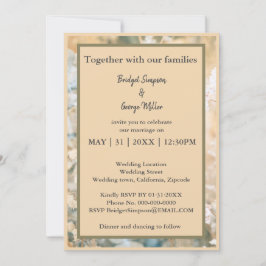 Invitación a la boda de Pastel Wildflower Meadow