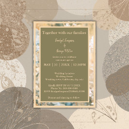 Invitación a la boda de Pastel Wildflower Meadow
