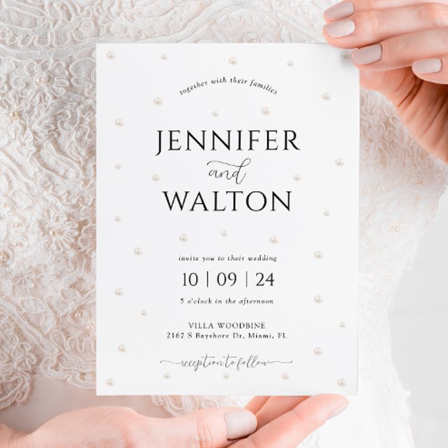 Invitación a la boda de Perlas Blancas (Subido por el creador)