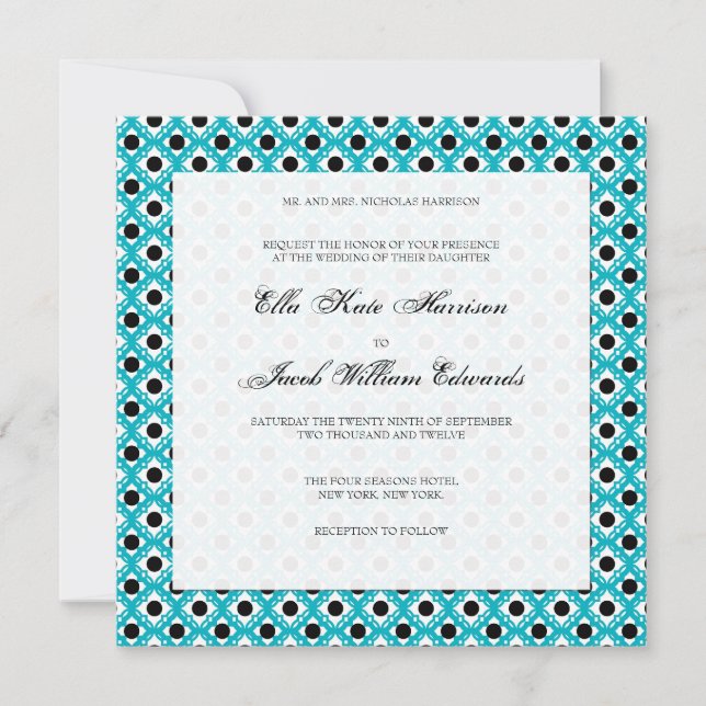Invitación a la boda de personalizable (Anverso)