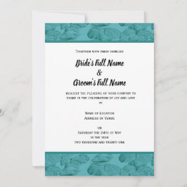 Invitación a la boda de personalizable