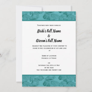 Invitación a la boda de personalizable