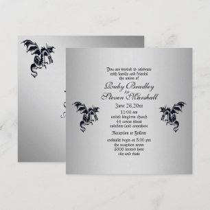 Invitación a la boda de plata del dragón
