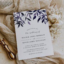Invitación a la boda de platillos de cosecha
