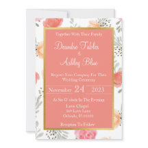 Invitación a la boda de primavera