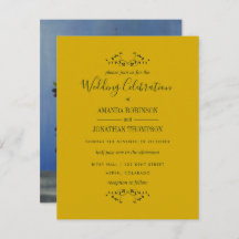 Invitación a la boda de primavera de los girasoles