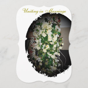 Invitación a la boda de primavera "floral"