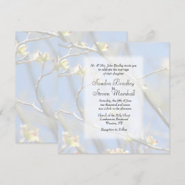 Invitación a la boda de primaveras