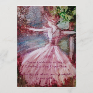 Invitación a la boda de "Princesa Novia"