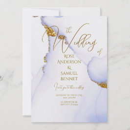 Invitación a la boda de Purpurinas hechos a mano c