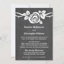 Invitación a la boda de Rosa de marfil