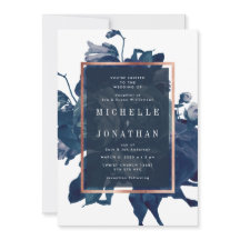 Invitación a la Boda de Rosa de Oro de la Marina