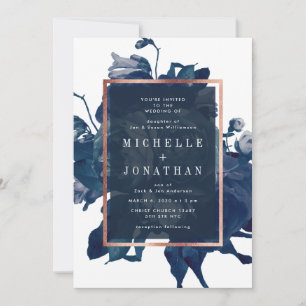 Invitación a la Boda de Rosa de Oro de la Marina