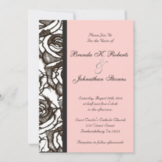 Invitación a la boda de Rosas