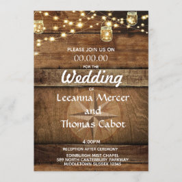 Invitación a la boda de Rosas de la brújula rústic
