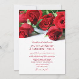 Invitación a la boda de Roses Rojos