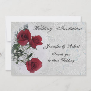 Invitación a la boda de Roses Rojos