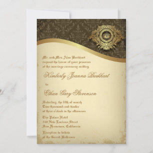 Invitación a la boda de Royal Vintage