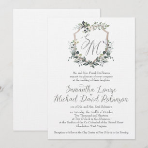 Invitación a la boda de Samantha y Michael