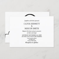 Invitación a la boda de San Luis Misuri Saint Loui