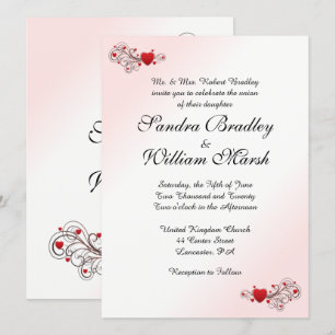 Invitación a la boda de San Valentín