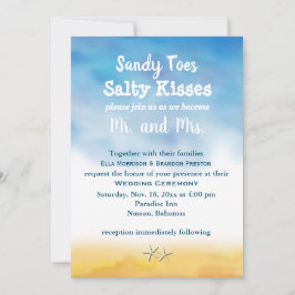 Invitación a la boda de sandía para los dedos de a