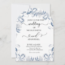 Invitación a la boda de Sea Beach |Destino costero