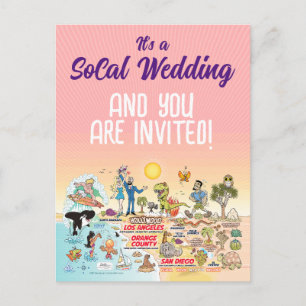 Invitación a la boda de SoCal