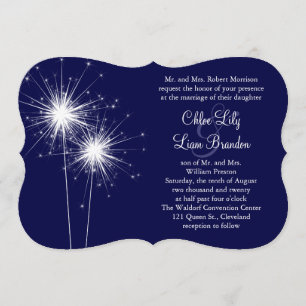 Invitación a la boda de Sparkler 2