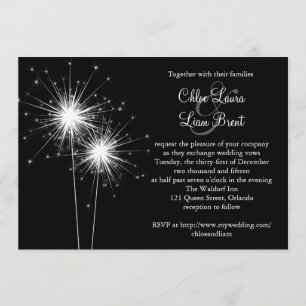 Invitación a la boda de Sparkler 2
