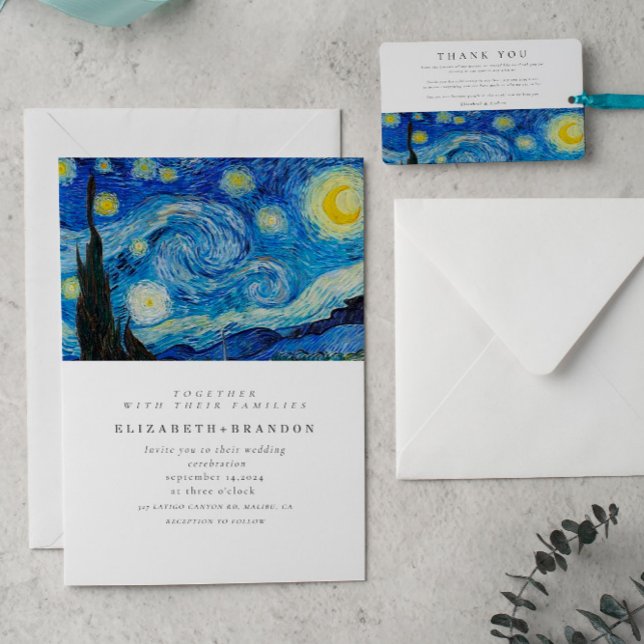 Invitación a la boda de Starnight Old Ping (Subido por el creador)