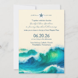 Invitación a la boda de Stella Maris