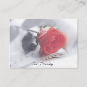 Invitación a la boda de sueño Rosa