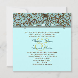 Invitación a la Boda de Trabajo de Hierro de Bronc