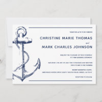 Invitación a la boda de un buque de la Marina Náut