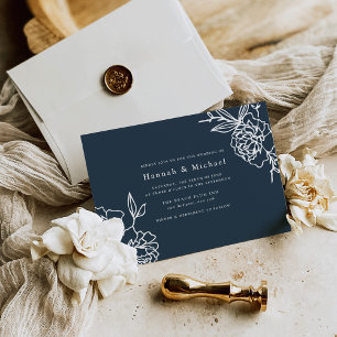 Invitación a la boda de un jardín secreto   Armada
