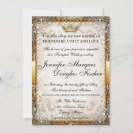 Invitación a la boda de un libro de cuentos de had