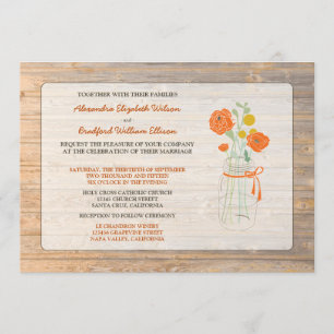 Invitación a la boda de un matrimonio ruso Mason J