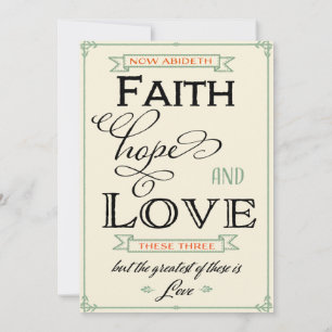 Invitación a la boda de un naranja y un Verde azul