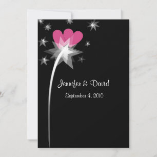 Invitación a la boda de una estrella de tiro
