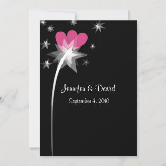 Invitación a la boda de una estrella de tiro