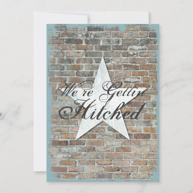 Invitación a la boda de una estrella rusa con un g (Anverso)