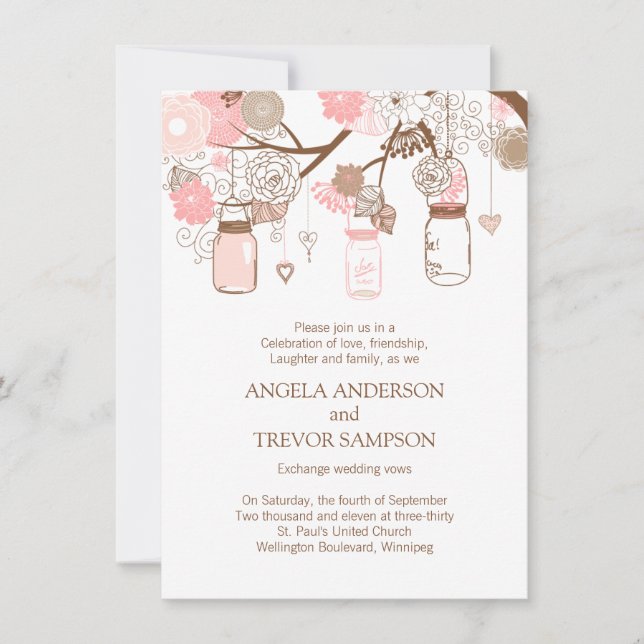 Invitación a la boda de una jara de masas sensacio (Anverso)