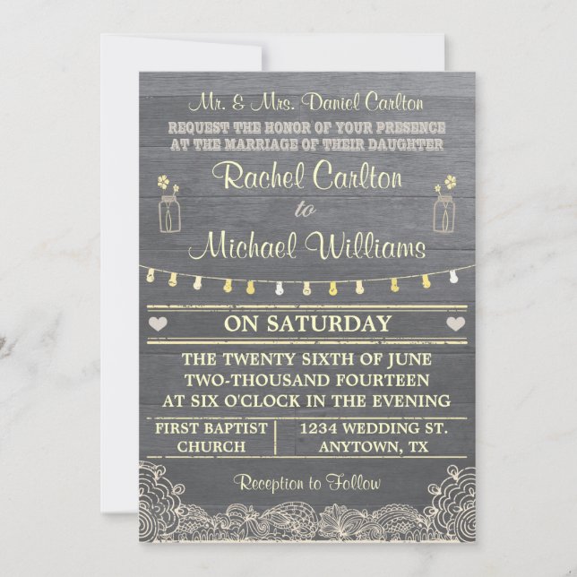 Invitación a la boda de una mascota rusa (Anverso)