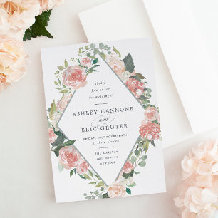 Invitación a la boda de verano medio