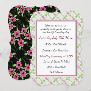 Invitación a la boda de verdad Bonito