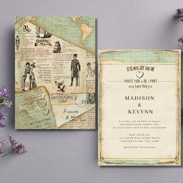 Invitación a la boda de viaje (Subido por el creador)