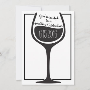 Invitación a la Boda de Vidrio