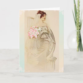 Invitación a la boda de Vintage